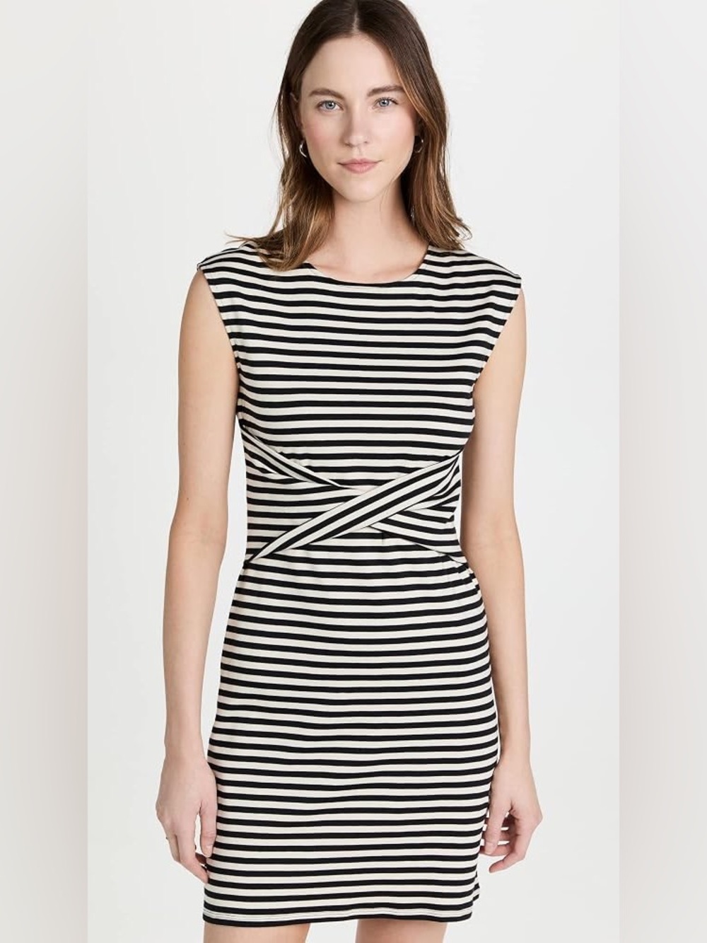 Theory Women's Sleeveless Twist-Front dress size large
